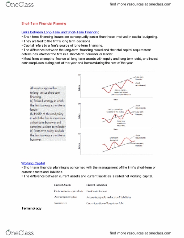 FINA 2700 Chapter Notes - Chapter 20: Current Liability, Capital Budgeting, Capital Requirement thumbnail