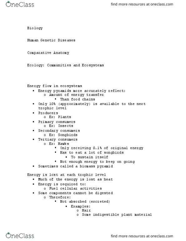 BIOL 322 Lecture Notes - Lecture 33: Ecological Pyramid, Herbivore, Insecticide thumbnail