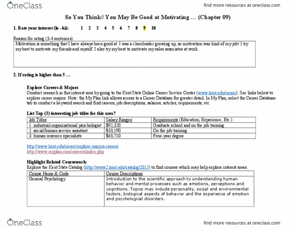 BUS 10123 Chapter Notes - Chapter 3: Graduate School thumbnail