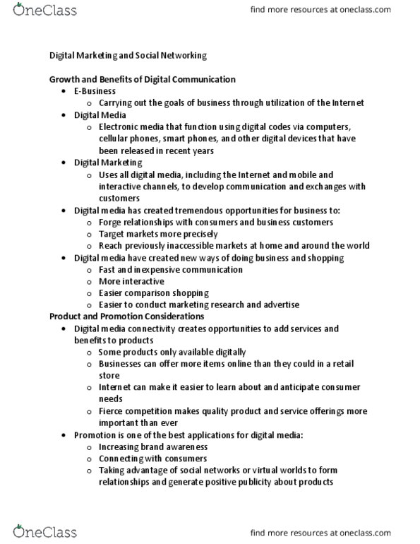 BUS 10123 Lecture Notes - Lecture 8: Consumers Energy thumbnail