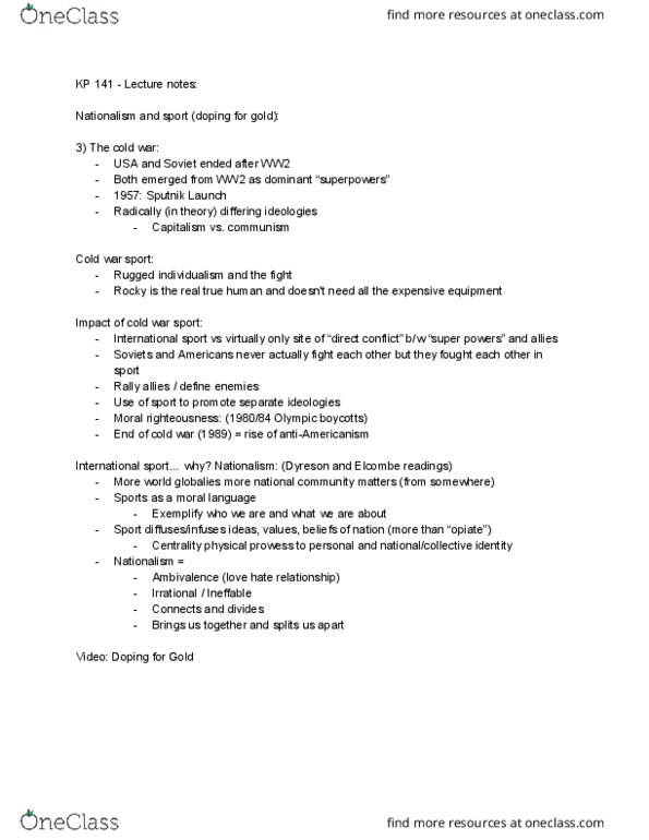 KP141 Lecture Notes - Lecture 27: Opiate, Centrality thumbnail