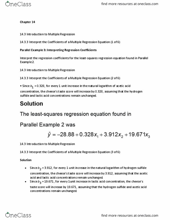 MATH 321 Lecture Notes - Lecture 75: Hydrogen Sulfide, Dependent And Independent Variables thumbnail