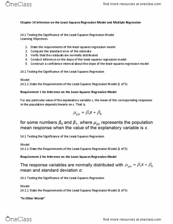 MATH 321 Lecture Notes - Lecture 71: Confidence Interval, Dependent And Independent Variables, Standard Deviation thumbnail