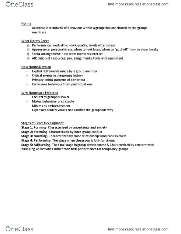 MGMT 2400 Lecture Notes - Lecture 3: Mental Models, Job Design, Common Purpose thumbnail