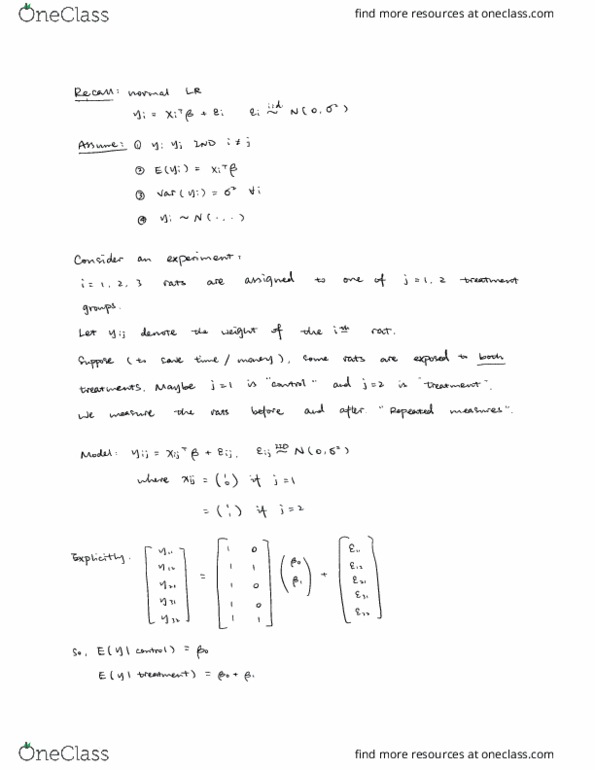 STA303H1 Lecture Notes - Lecture 7: Anhui, Multivariate Random Variable, Maximum Likelihood Estimation thumbnail