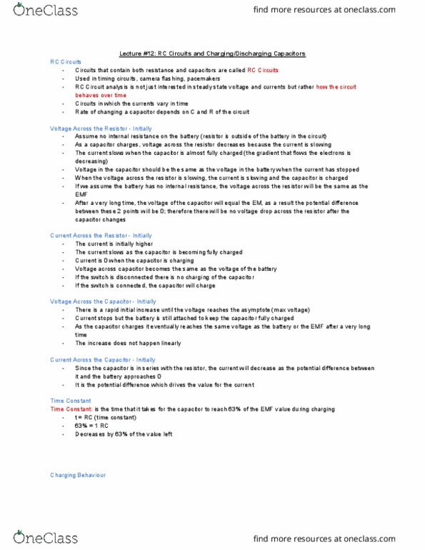 MEDRADSC 1C03 Lecture Notes - Lecture 12: Internal Resistance, Asymptote thumbnail