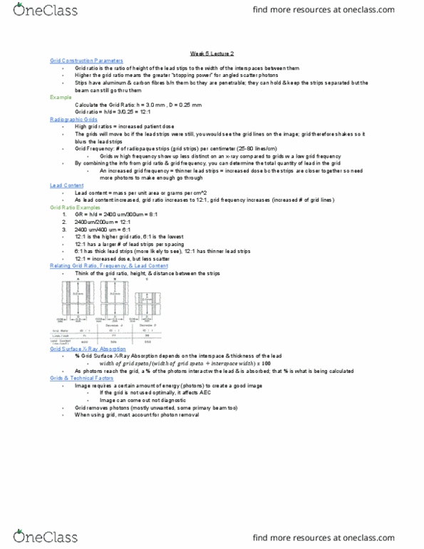 MEDRADSC 2Y03 Lecture Notes - Lecture 9: Radiodensity, Photon, Detent thumbnail