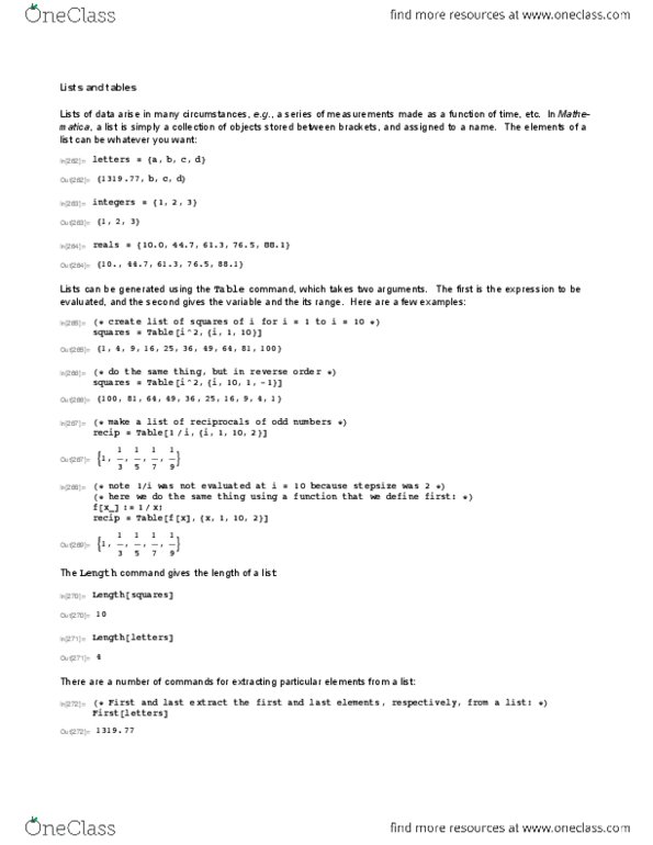 CHEM 5 Lecture Notes - Quartic Function, Reaction Rate Constant, Rate Equation thumbnail
