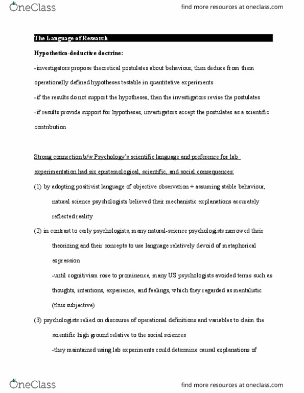 PS390 Chapter Notes - Chapter 11: Modus Operandi, Intuit thumbnail