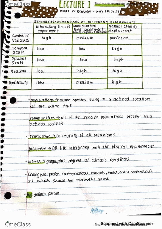 BLG 567 Lecture 1: What is Ecology thumbnail