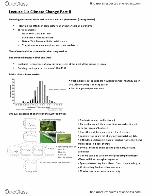 BIO220H1 Lecture Notes - Lecture 11: Trophic Cascade, Phenology, Eaves thumbnail