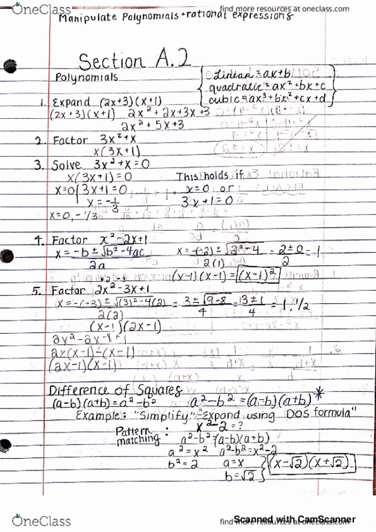 MATH 1071Q Lecture 2: Section A2 thumbnail