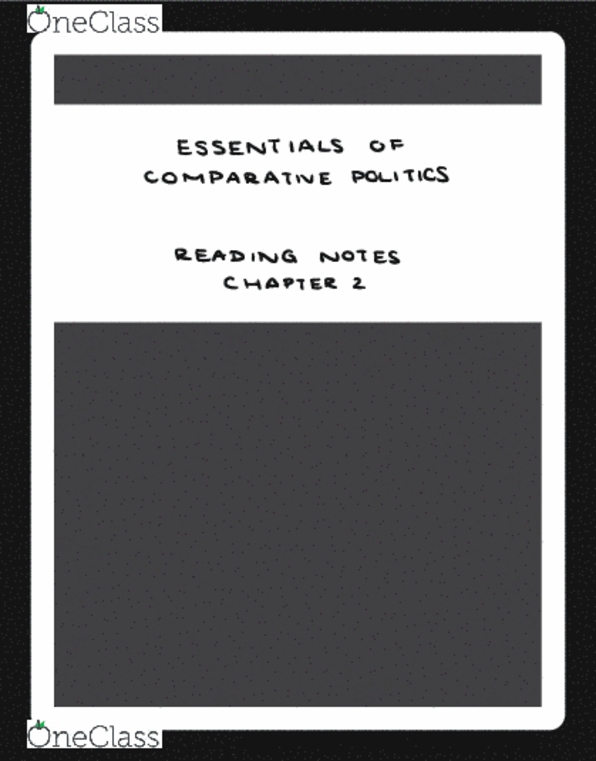 POL 2104 Chapter Notes - Chapter 2: Centralisation, Wield thumbnail