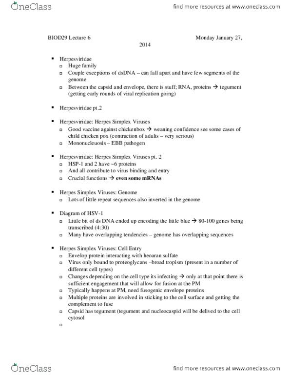 BIOD29H3 Lecture Notes - Lecture 6: Exocytosis, Immunodeficiency, Epithelium thumbnail