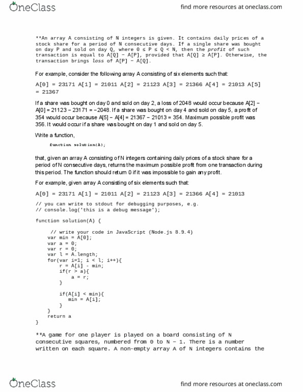 IDS-3250 Lecture Notes - Lecture 1: Node.Js, Standard Streams, Square Number thumbnail