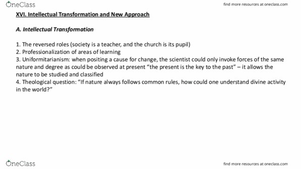 REL 1350 Lecture Notes - Lecture 9: New Approach, Uniformitarianism, Pascendi Dominici Gregis thumbnail