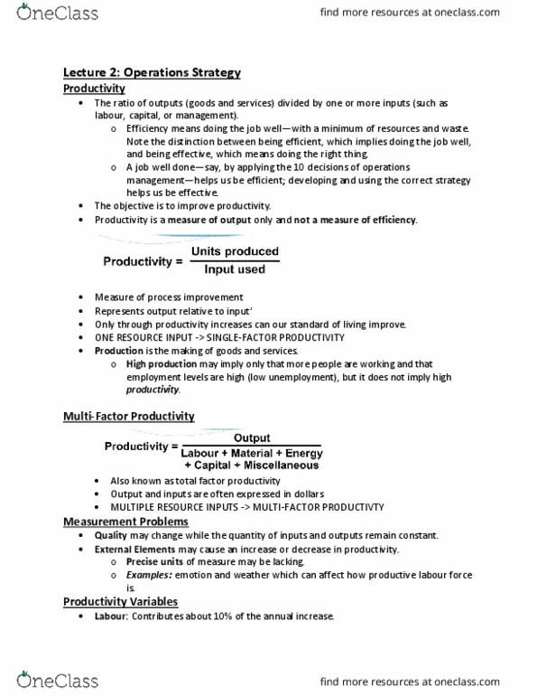 LAW 603 Lecture Notes - Lecture 9: Factors Of Production thumbnail