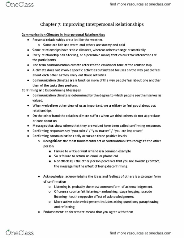 CMST 2HM3 Chapter Notes - Chapter 7: Dogma thumbnail