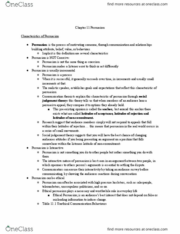 CMST 2HM3 Chapter Notes - Chapter 11: Real Change, Wi-Fi, Argument From Authority thumbnail