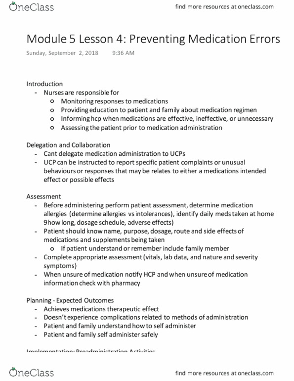 NURSING 2L03 Lecture Notes - Lecture 13: Ion thumbnail