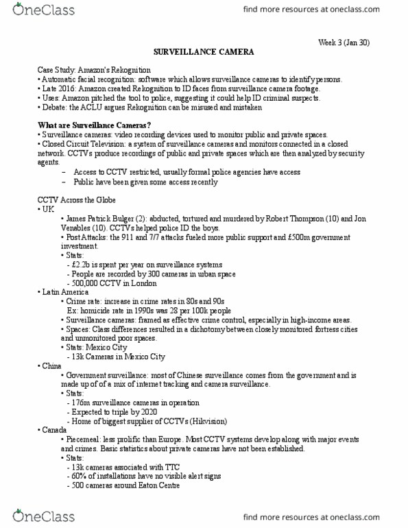 CRM 317 Lecture Notes - Lecture 3: Committee For Accuracy In Middle East Reporting In America, Homicide, Clinical Trial thumbnail