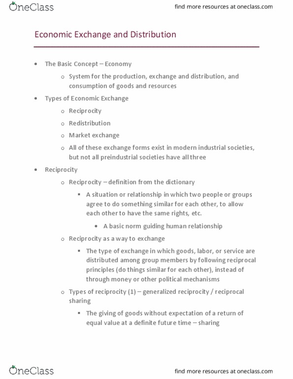 ANTH-2010 Lecture Notes - Lecture 12: Basic Norm, Time-Sharing thumbnail