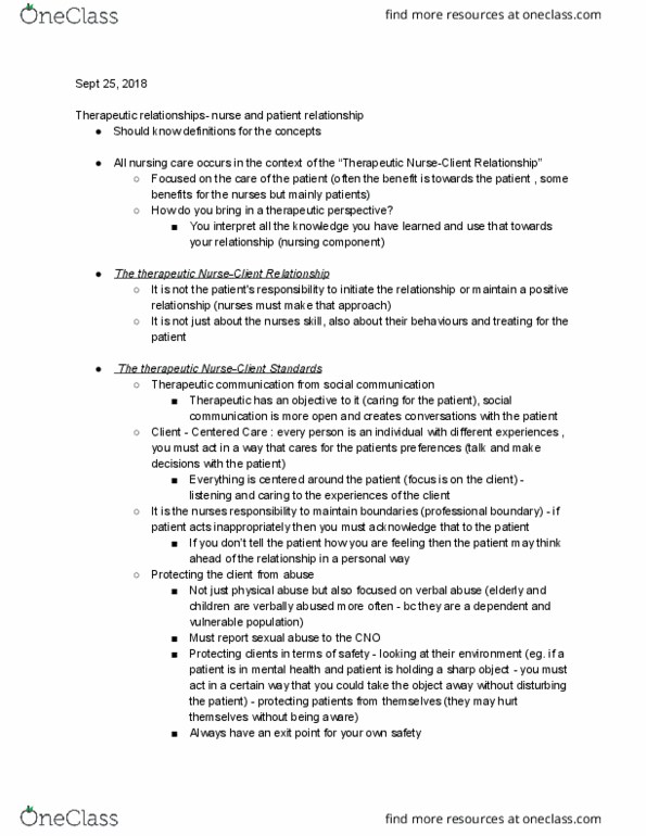 DST 614 Lecture Notes - Lecture 5: Therapeutic Relationship, Shared Decision-Making In Medicine thumbnail