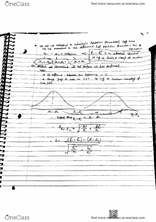 STAT 2215Q Lecture Notes - Lecture 9: Triple Des, Hne cover image