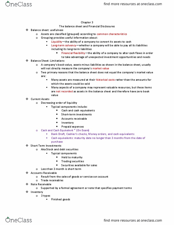 ACCT 4111 Lecture Notes - Lecture 4: Deferral, Current Liability, Accounts Receivable thumbnail