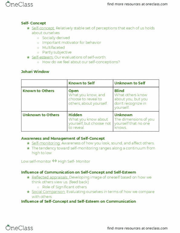 COMM 110 Lecture Notes - Lecture 2: Identity Management thumbnail