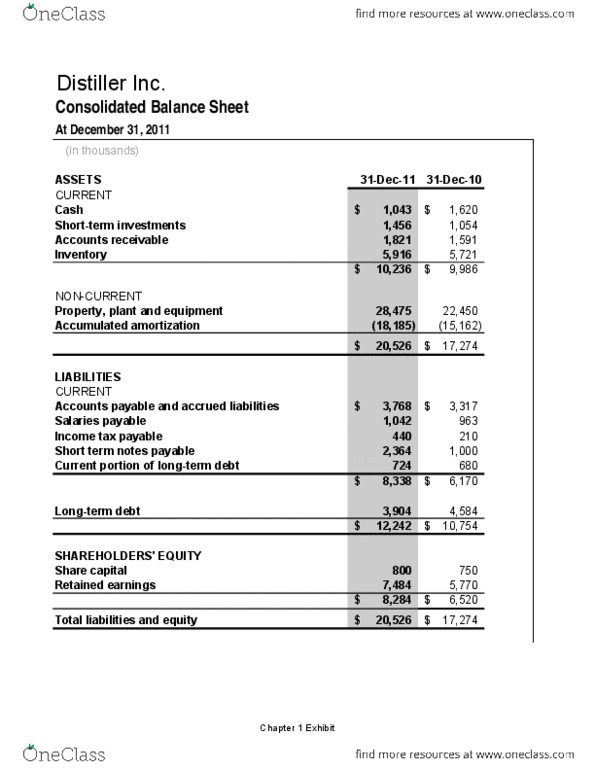 ACCTG311 Chapter Notes - Chapter 1: Accounts Payable, Promissory Note, Retained Earnings thumbnail