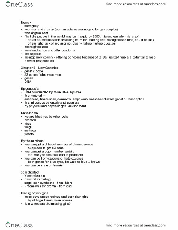 PSYC 2013 Lecture Notes - Lecture 3: Copy-Number Variation, Surrogacy, Near-Sightedness thumbnail