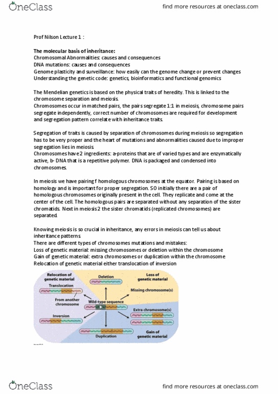 BIOL 202 Lecture Notes - Lecture 1: Sister Chromatids, Functional Genomics, Bioinformatics thumbnail