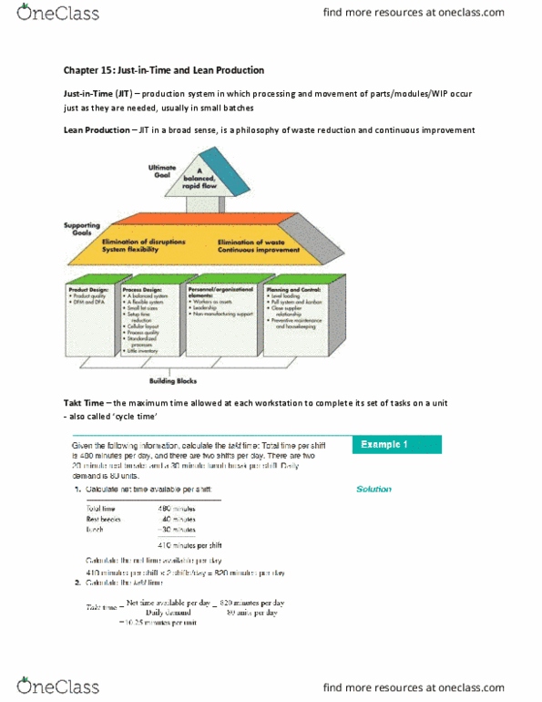 BU395 Lecture Notes - Lecture 15: Autonomation, Process Design, Safety Stock thumbnail