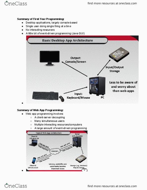 COMP 2406 Lecture Notes - Lecture 4: Web Application, Https, Foreach Loop thumbnail