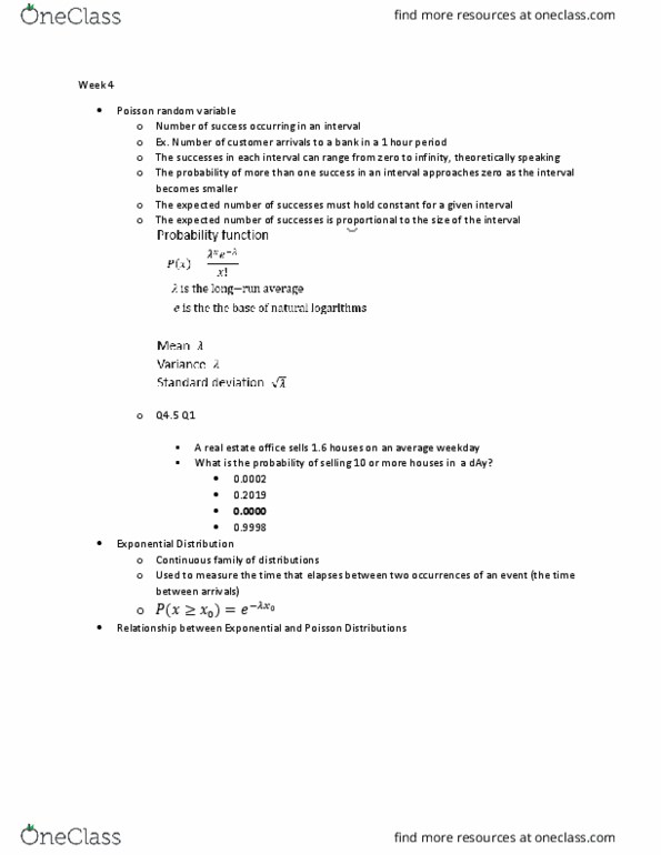 EC255 Lecture Notes - Lecture 4: Random Variable, Standard Deviation, Standard Score thumbnail