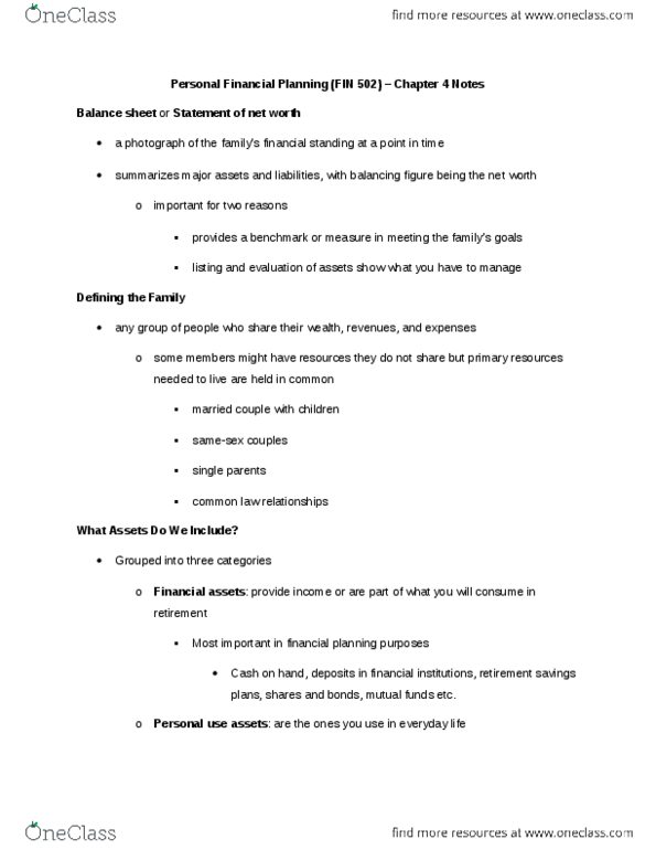 FIN 502 Chapter Notes - Chapter 5: Interest Expense, Negative Number, Disability Insurance thumbnail