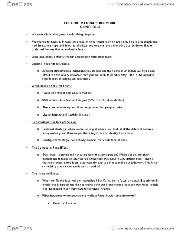 PSYCH 1XX3 Lecture 7: Live Lecture 7 Form Perception thumbnail