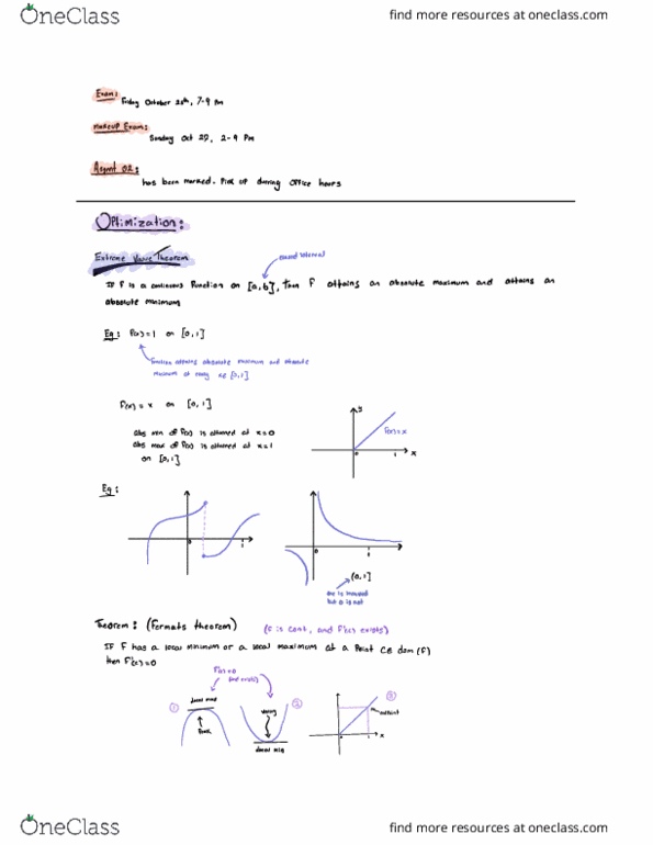 Calculus 1000A/B Lecture Notes - Lecture 25: If And Only If, Buto, Fax cover image