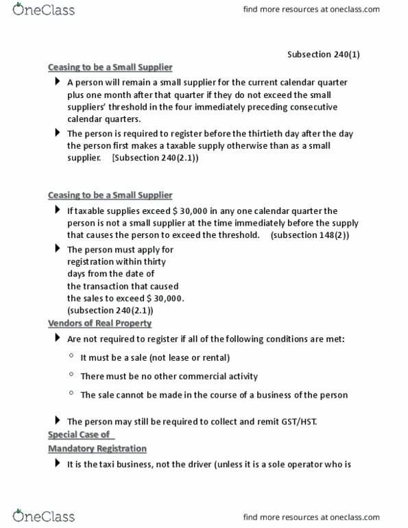 ACC402 Lecture Notes - Lecture 9: Remittance, Financial Institution thumbnail