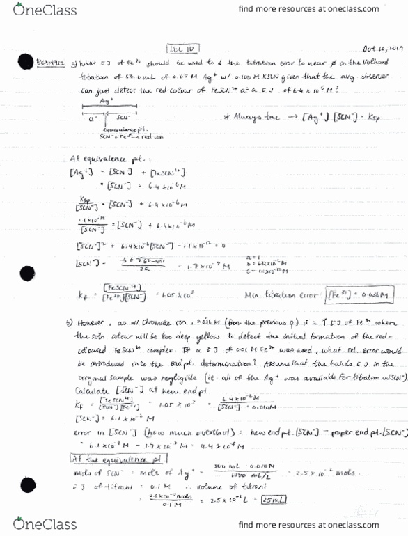 CHM211H5 Lecture Notes - Lecture 10: Triple J, Junkers J.I thumbnail