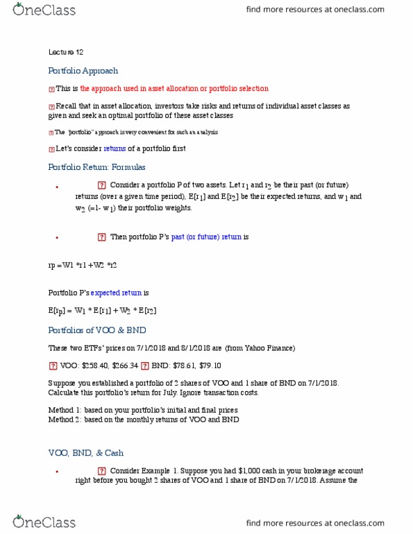 FIN 406 Lecture Notes - Lecture 12: E-Trade thumbnail