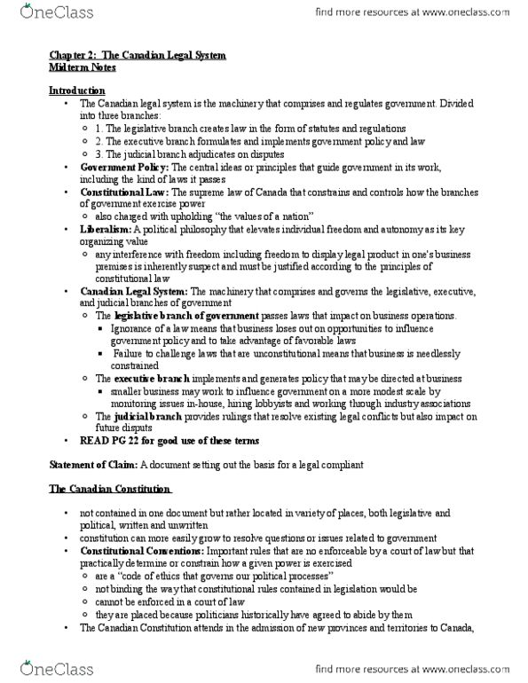 MCS 3040 Chapter Notes - Chapter 2: Page 44, Canadian Content, Unemployment Benefits thumbnail