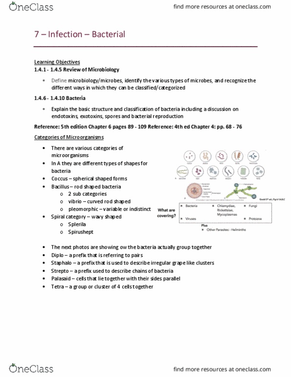 MEDRADSC 1B03 Lecture Notes - Lecture 7: Diplo, Vibrio, Lipopolysaccharide thumbnail