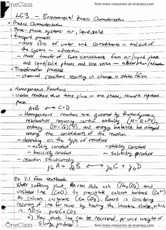 ENV E 554 Lecture 3: Environmental Process Characterization thumbnail