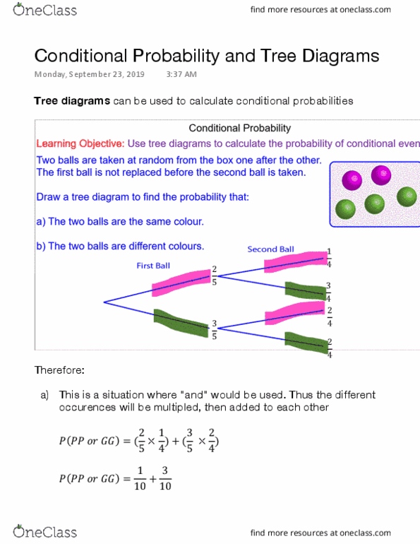 STA220H1 Chapter Notes - Chapter 2: Conditional Probability thumbnail