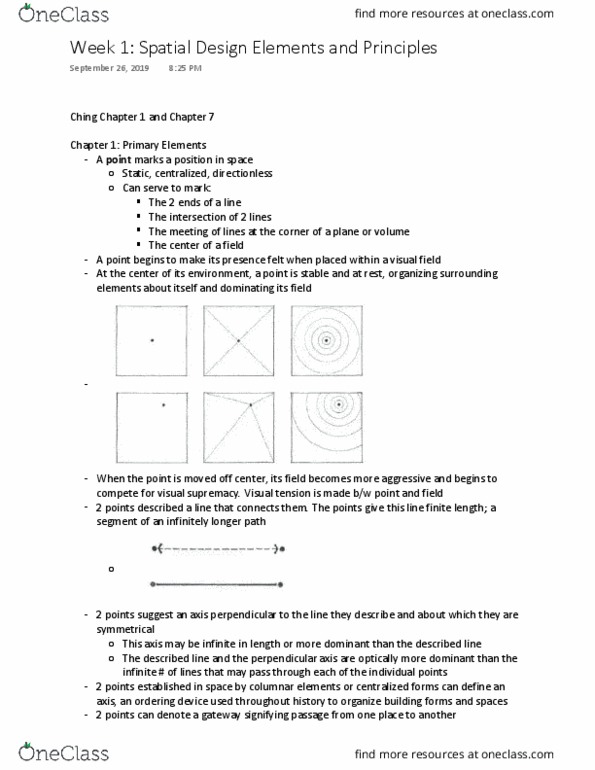 IAT 233 Chapter n/a: WK 1 Spatial Design Elements and Principles thumbnail