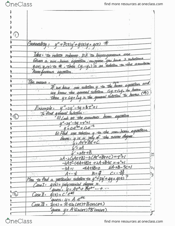 MATH 4B Lecture Notes - Lecture 18: Asteroid Family, Palt cover image