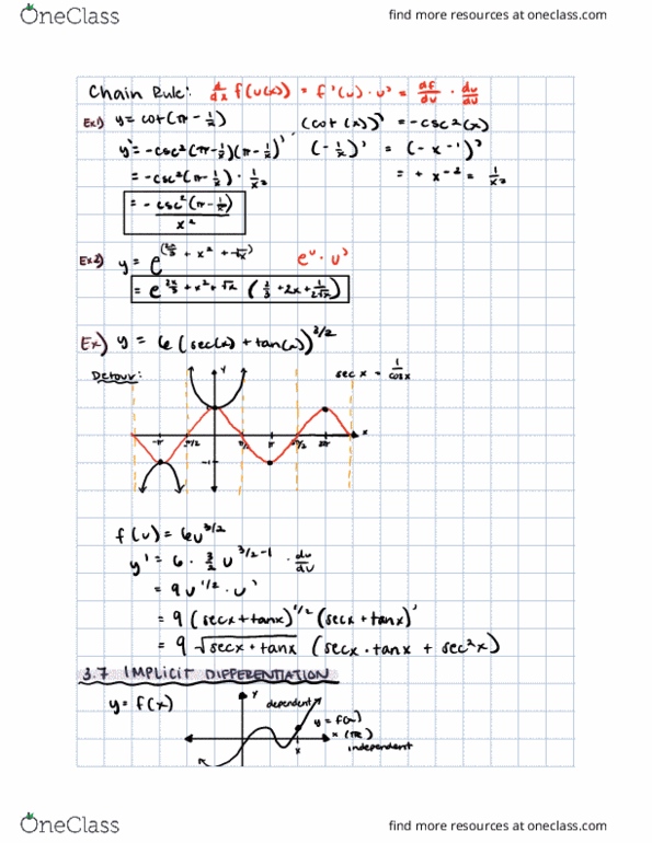 MAT 21A Lecture Notes - Lecture 14: Product Rule thumbnail