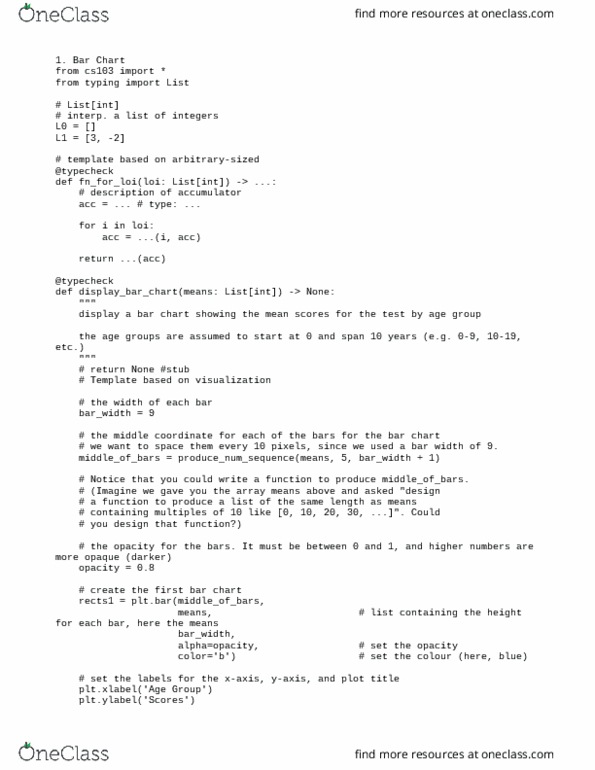 CPSC 103 Lecture Notes - Lecture 21: Bar Chart, 5,6,7,8, Markdown thumbnail